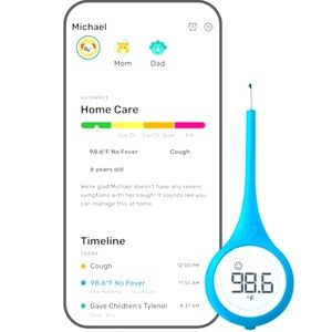 New Kinsa Smart,Fever, Digital Medical Baby, Kid and Adult Termometro - Accurate